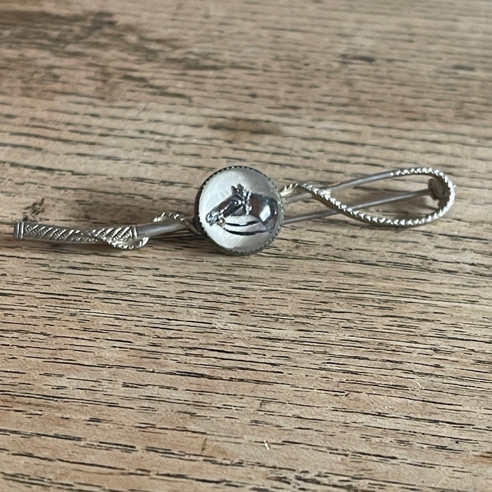 Vintage Horse Brooch